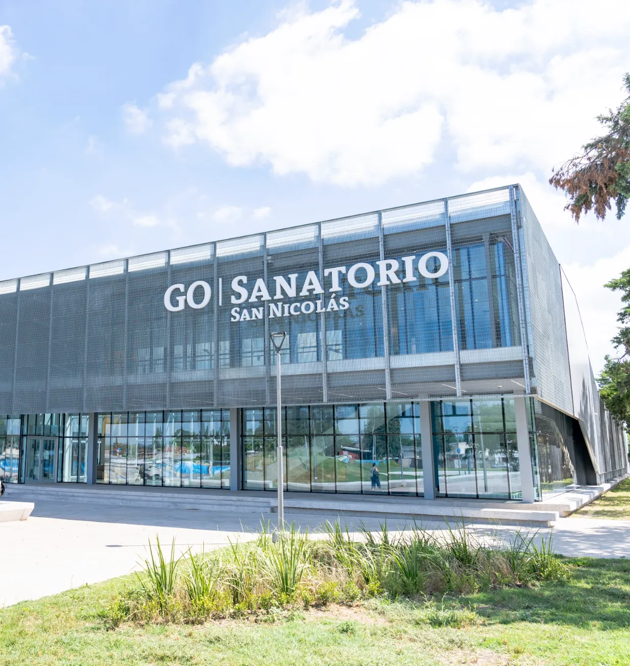 Fachada del GO Sanatorio San Nicolás